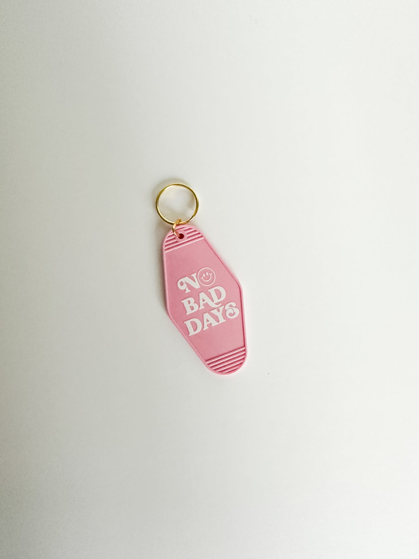 No Bad Days Motel Keychain